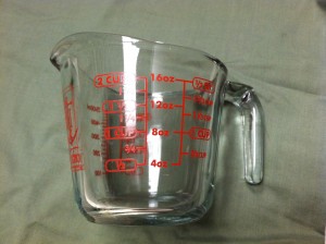 2c. Glass Measuring Cup